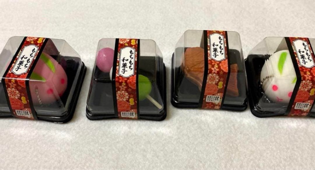 和菓子　食品サンプル　スクイーズ　セット