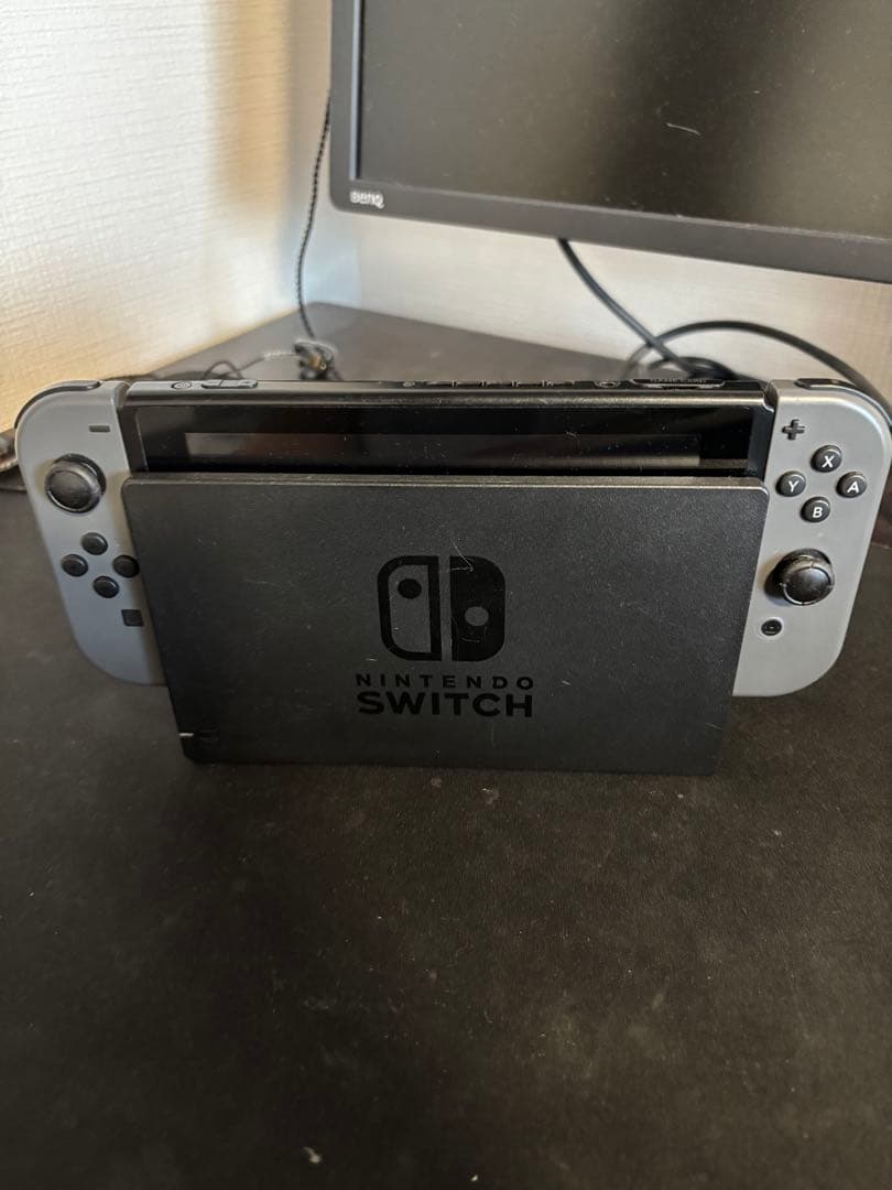 値下げ可能 Nintendo Switch 本体 黒Joy-Con SDカード付