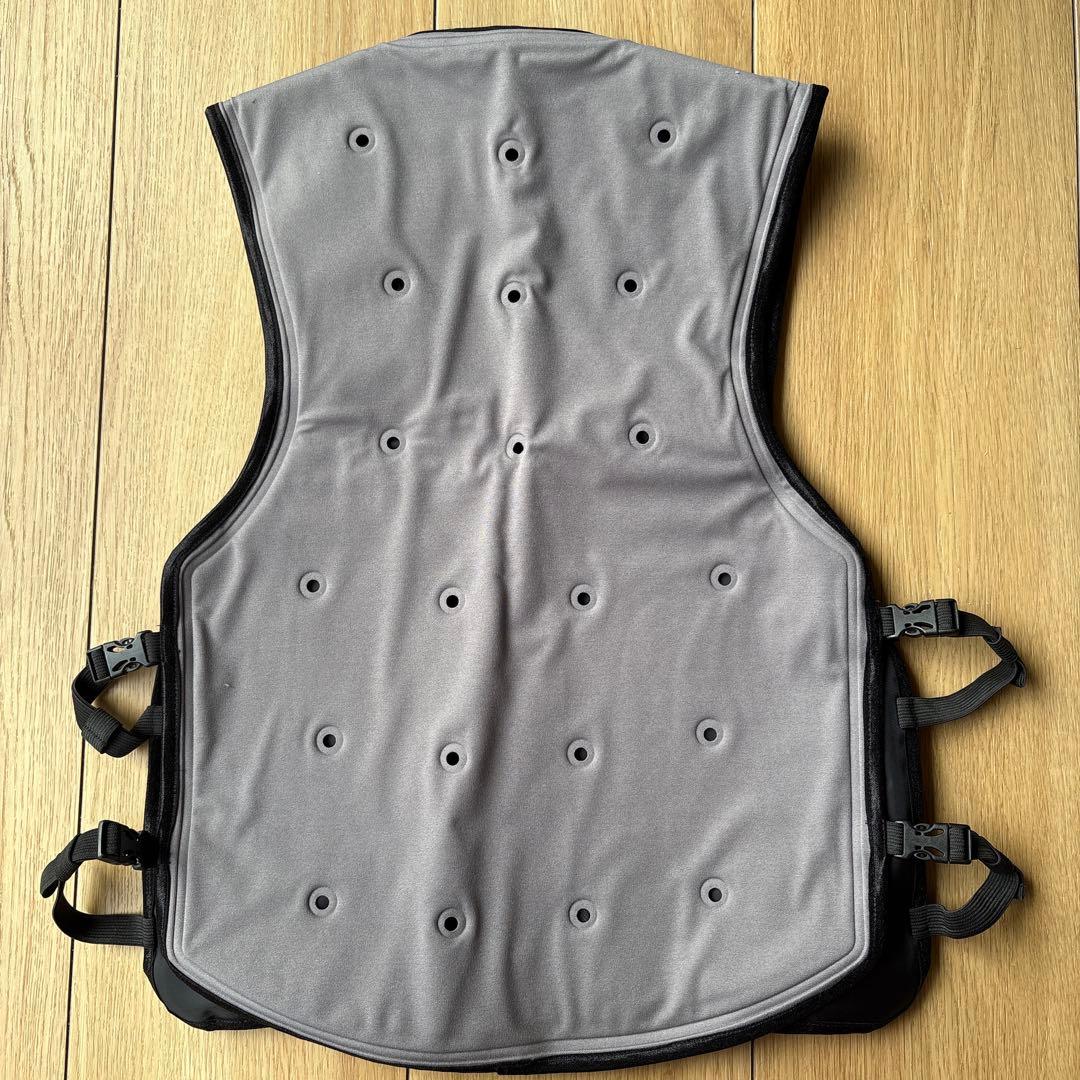 気化熱冷却ベスト　クールベスト フリーサイズ　グレー