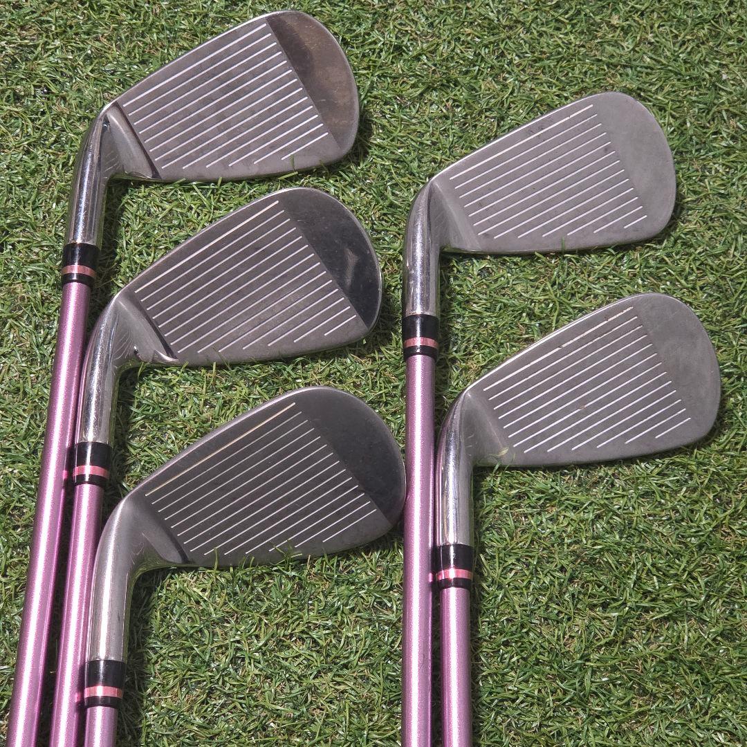 ミズノ ユーラス EURUS レディースゴルフクラブ アイアンセット 5本 L