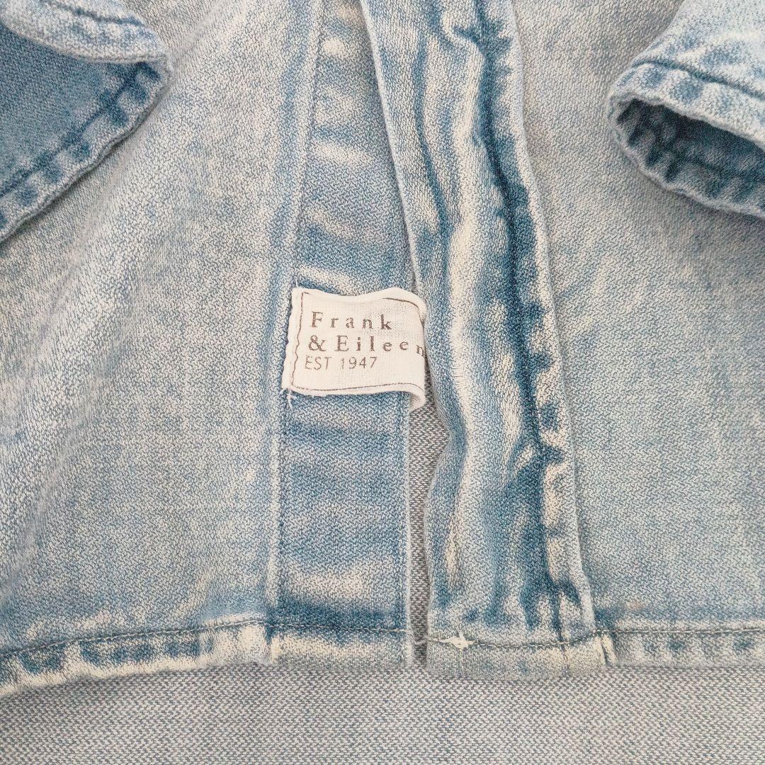 フランクアンドアイリーン スキッパー　デニムシャツ