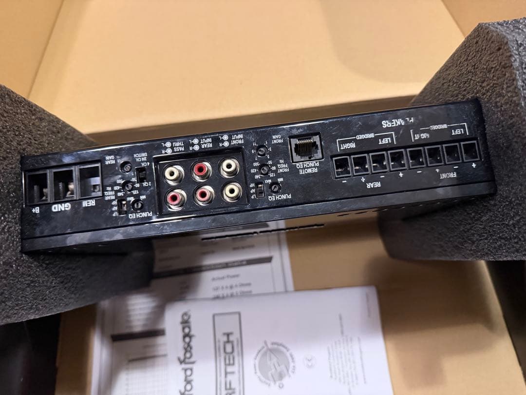 T600-4RockfordロックフォードPowerアンプ