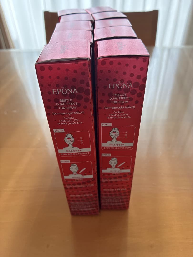 EPONA REBOOT DUAL EFFECT TOX SERUM 6本セット