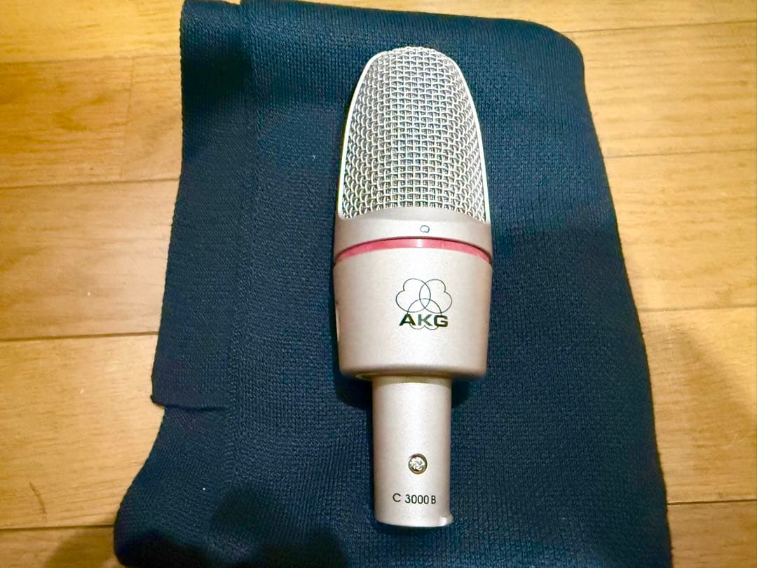 【美品】 AKG 「C 3000 B」コンデンサーマイク セット