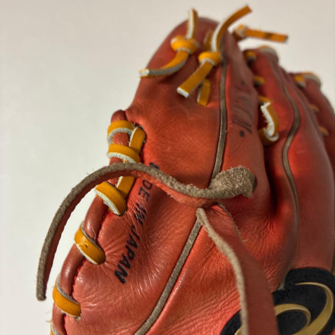 メ*ル様 プロ野球選手支給品　アシックス　ゴールドステージ 硬式投手用　asic