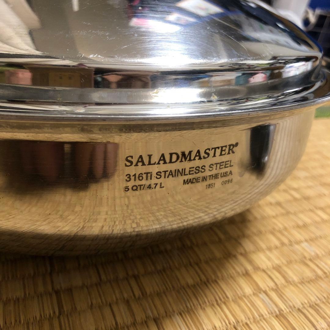 T*y様 SALADMASTER 5QT 両手鍋 316Ti ステンレス