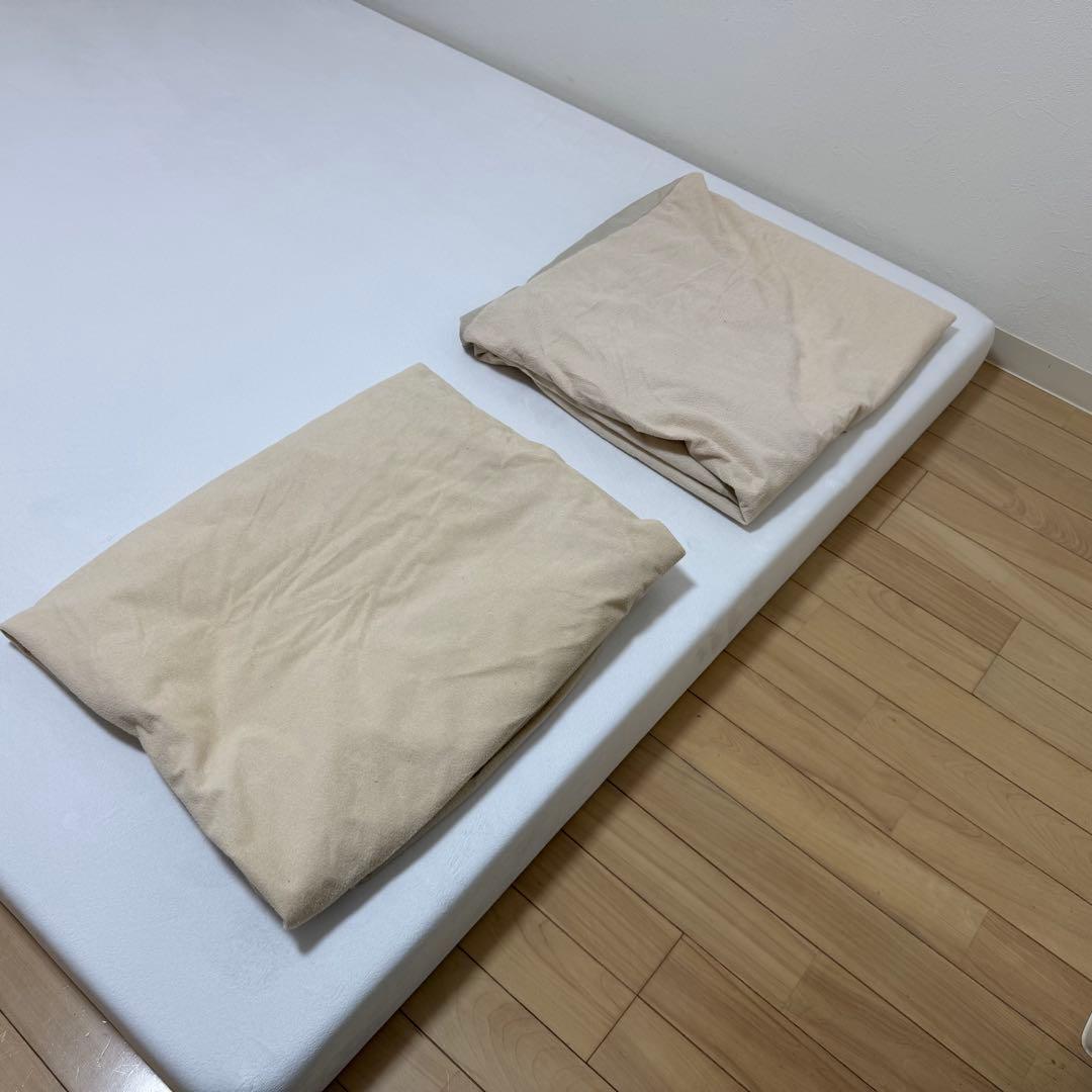 【値下中】モットンマットレス　ダブルサイズ　ハード（280N） ＋ ニトリシーツ