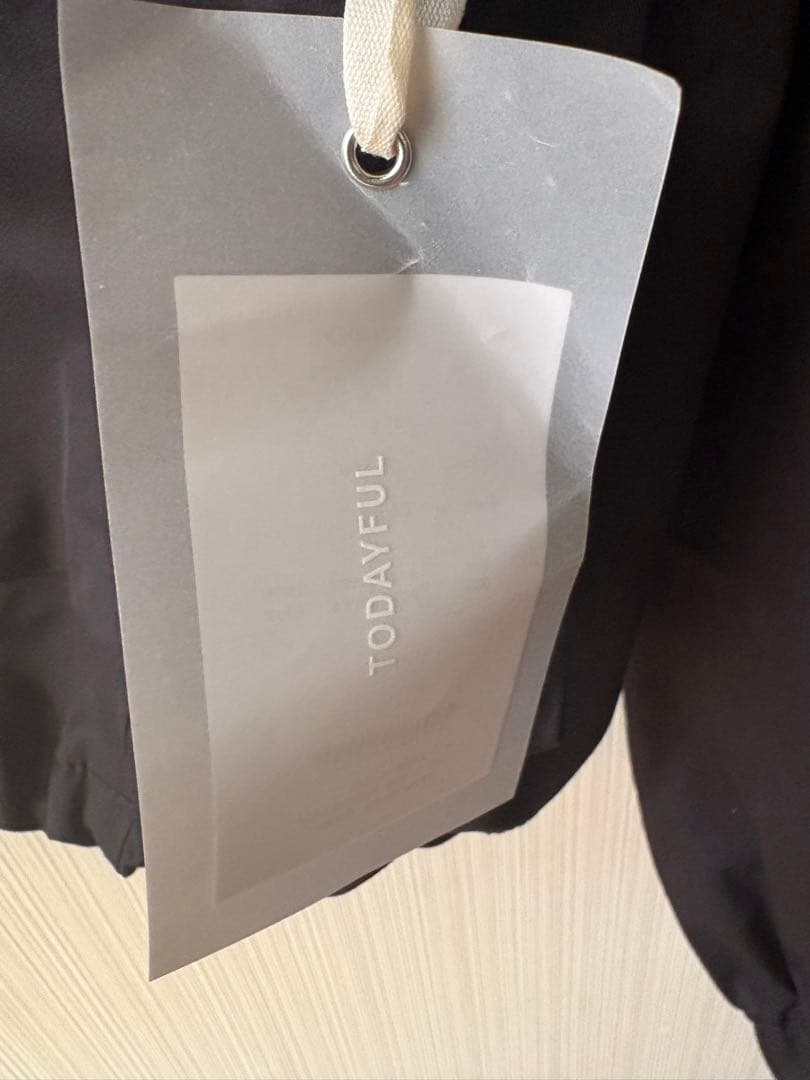 【新品未使用】TODAYFULスタンドカラージップブルゾン38