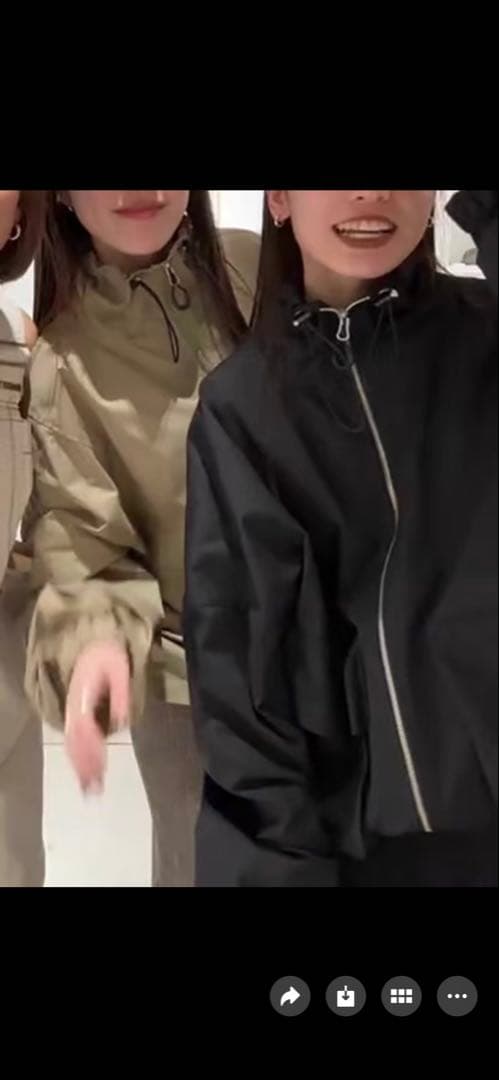 【新品未使用】TODAYFULスタンドカラージップブルゾン38