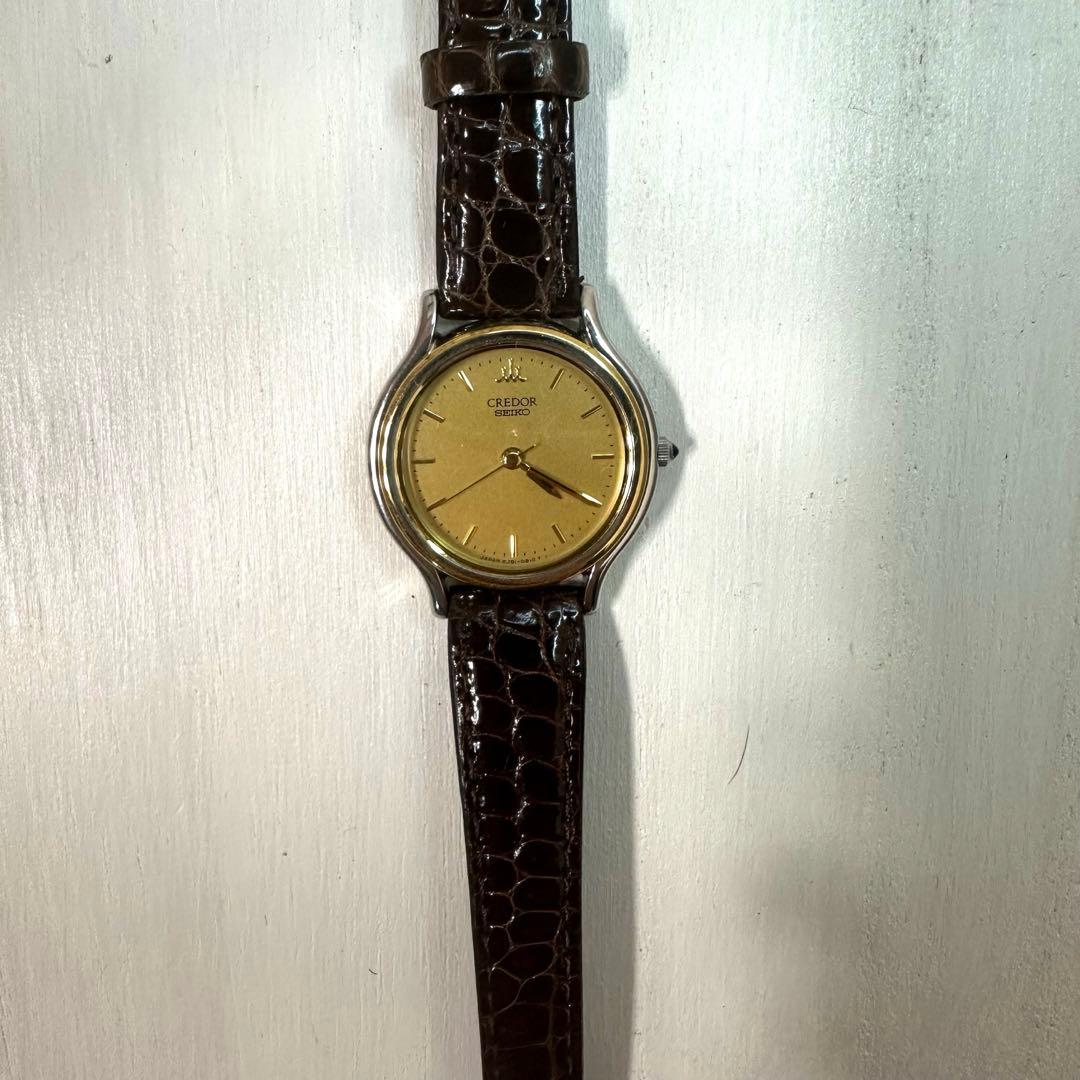 SEIKO CREDOR セイコー クレドール 18KT+ST.STEEL