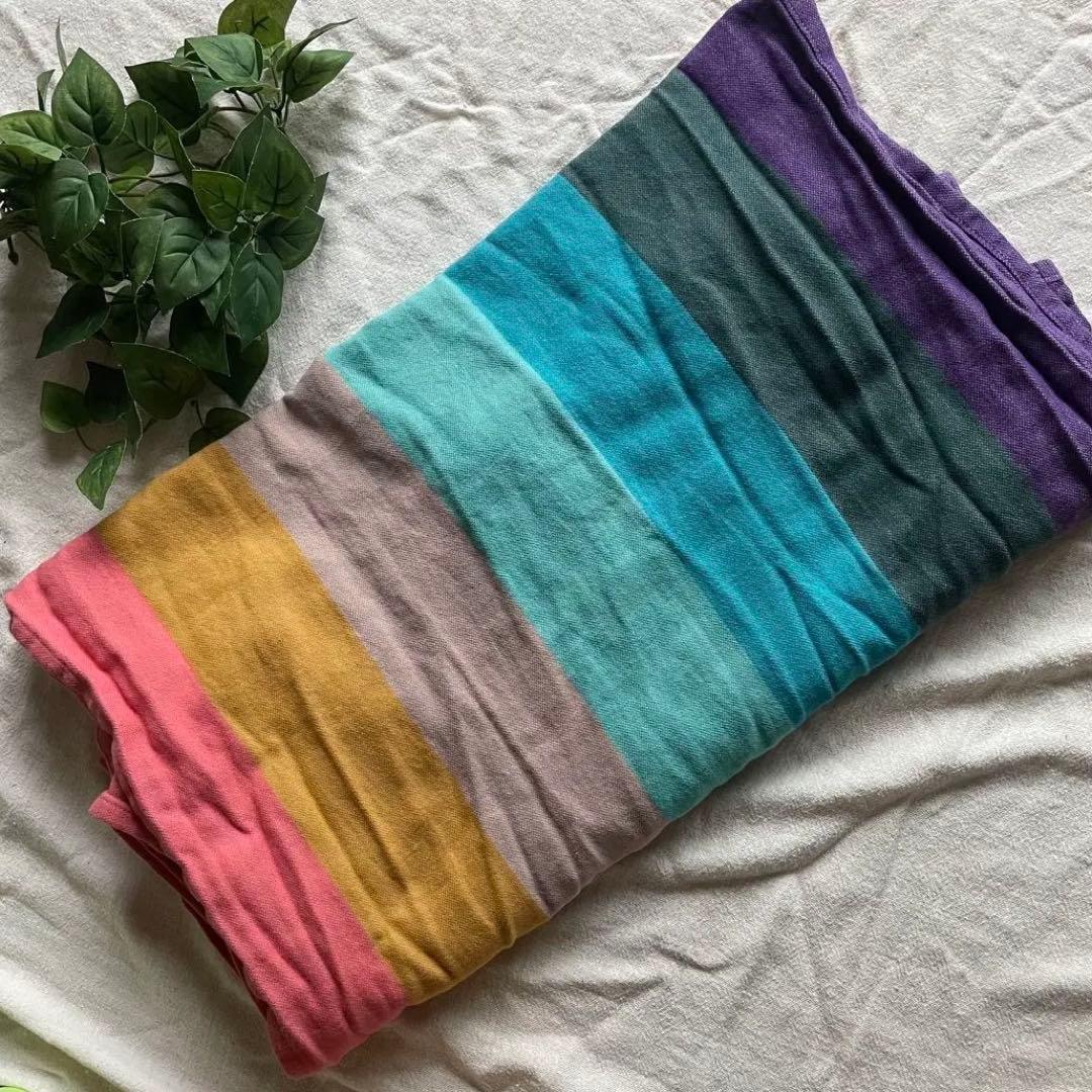 最終値下げ【人気レインボー】ベビーラップ レニーラム ディディモスDidymos