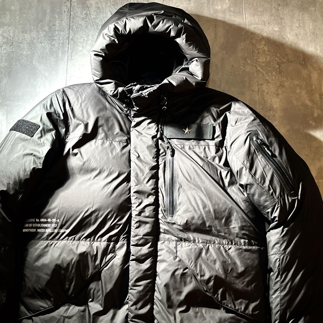 美品　希少別注　Schott×And A フェザー　ダウンジャケット　アメカジ