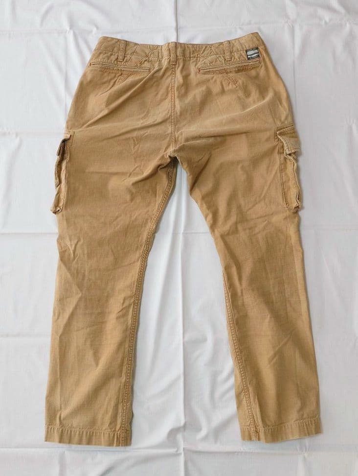 桃太郎ジーンズ 硫化染めバックサテンカーゴパンツ ワークパンツ サイズ34