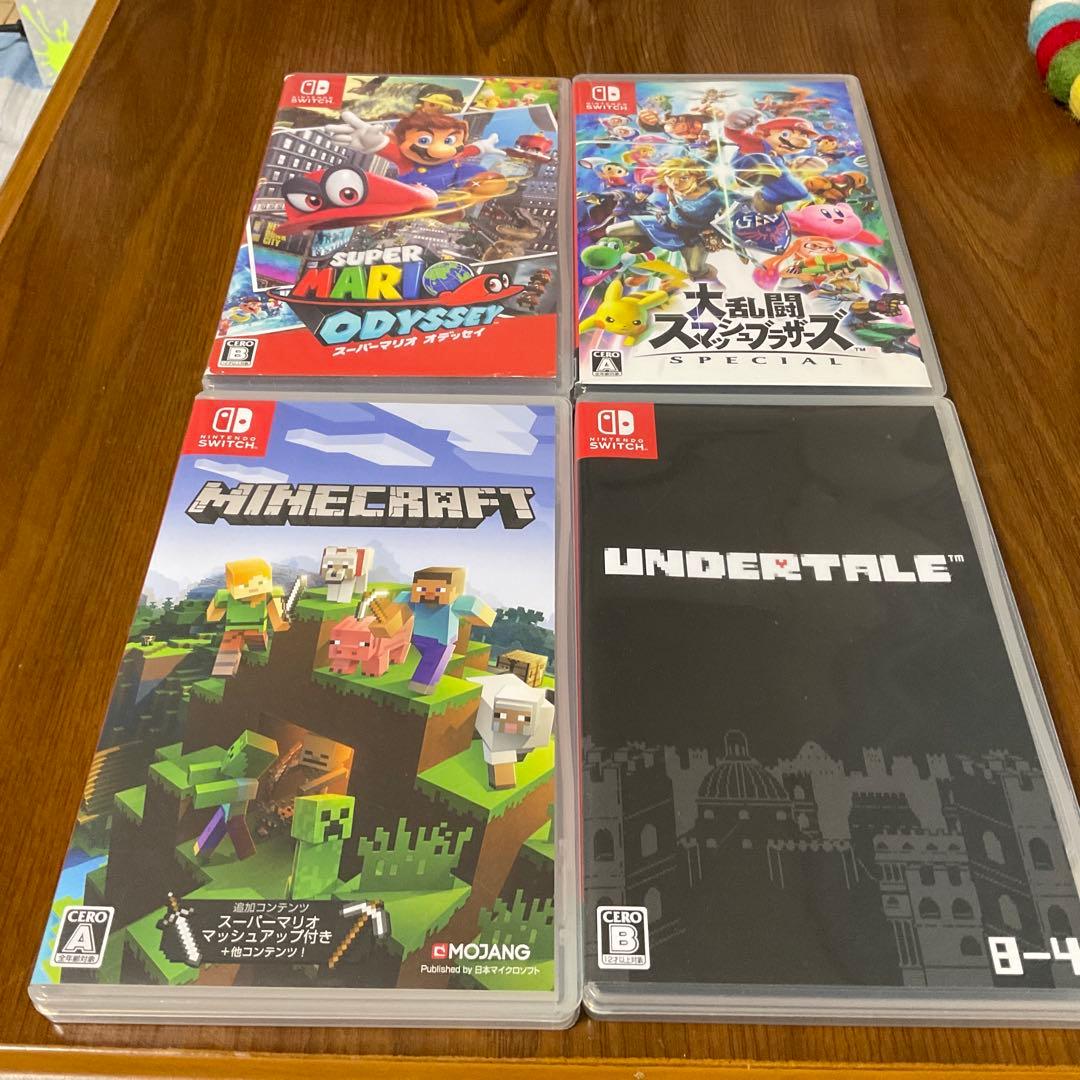 Nintendo Switch ソフトセット 4本　マインクラフトなど