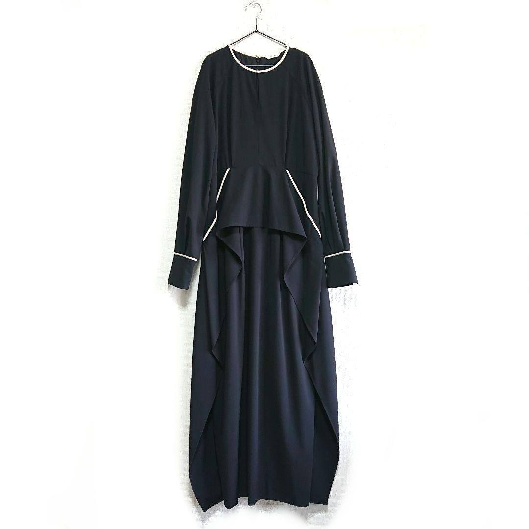 CLANE ウエストフリルワンピース