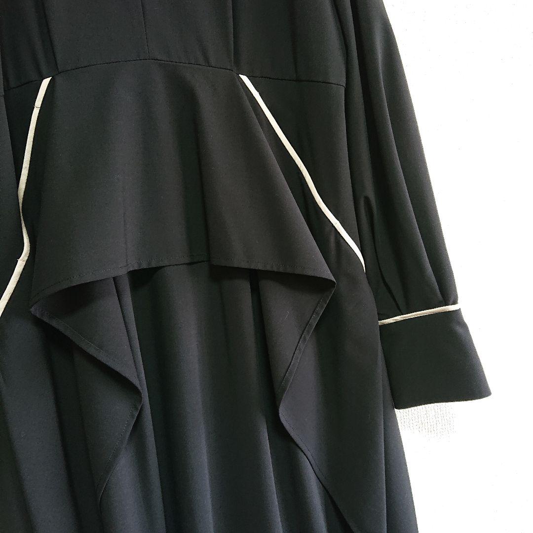 CLANE ウエストフリルワンピース