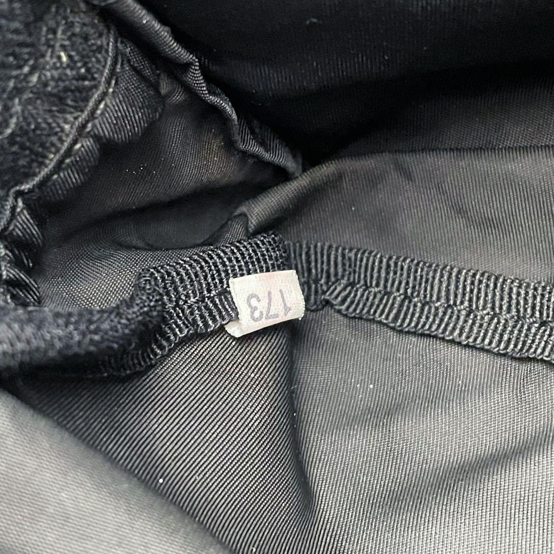 良品 プラダ ナイロン ウエスト ボディ バッグ 三角プレートロゴ ブラック