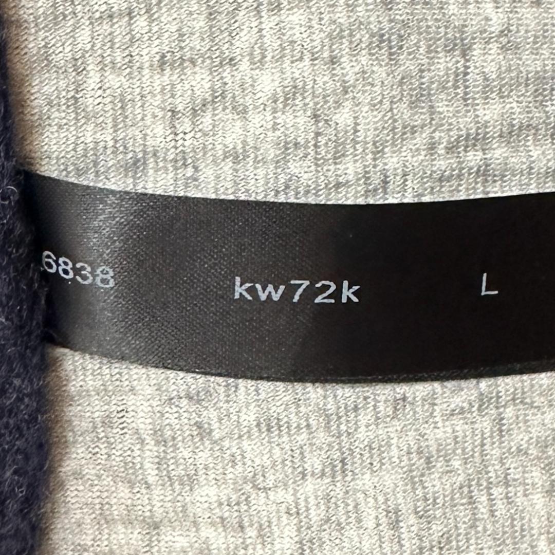 定価3万 wjk W-face V neck knit L ニット akm