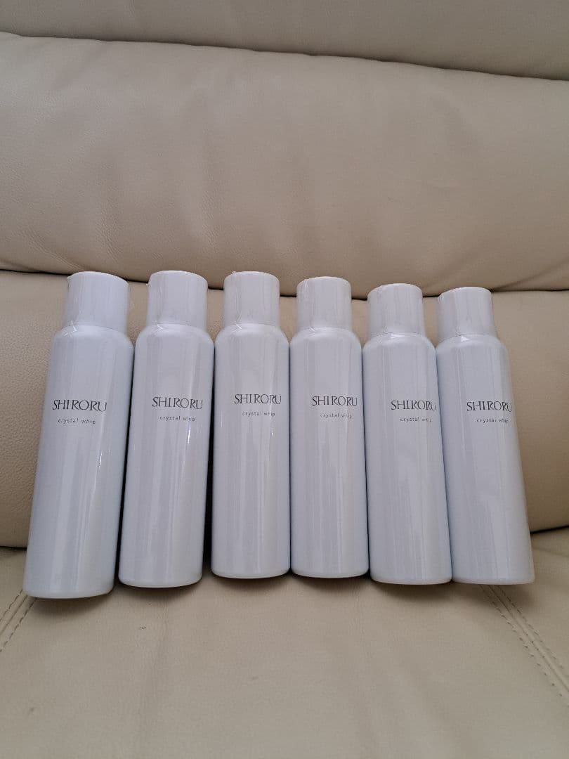 ☆タイムセール☆【新品未使用】SHIRORU　クルスタルホイップ　6本セット