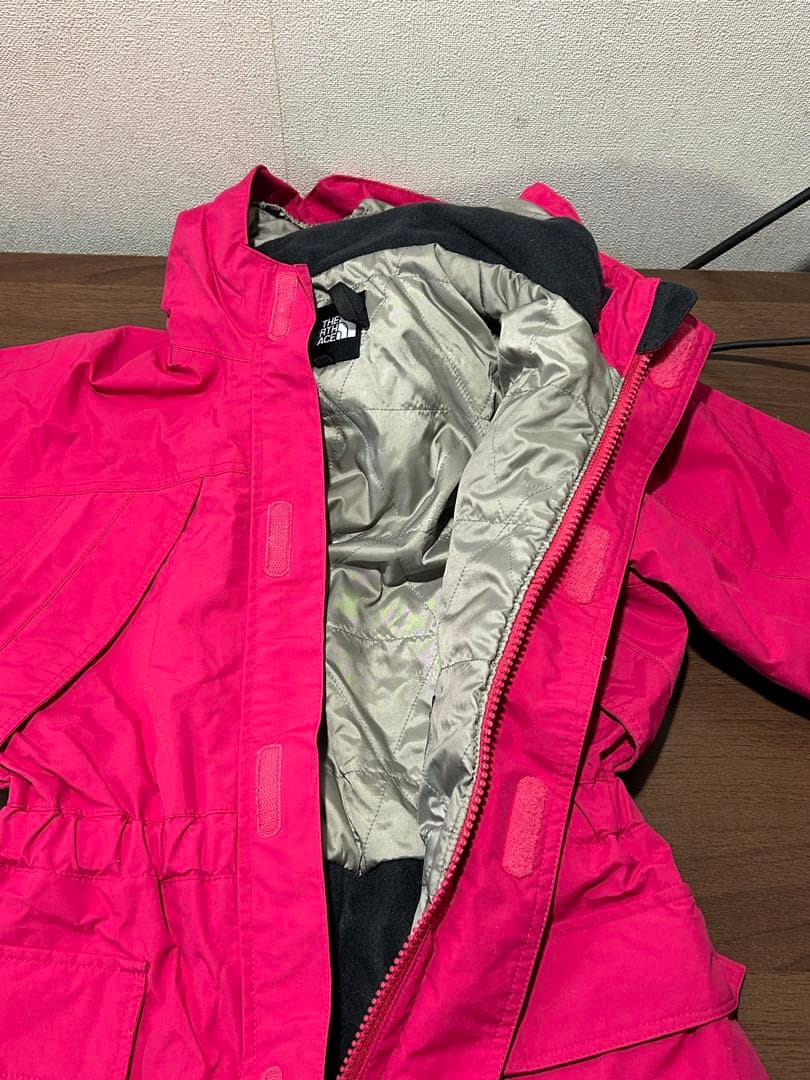 な*♡様 かわいい ノースフェイス ジュニア ジャンプスーツ 110cm おまけ