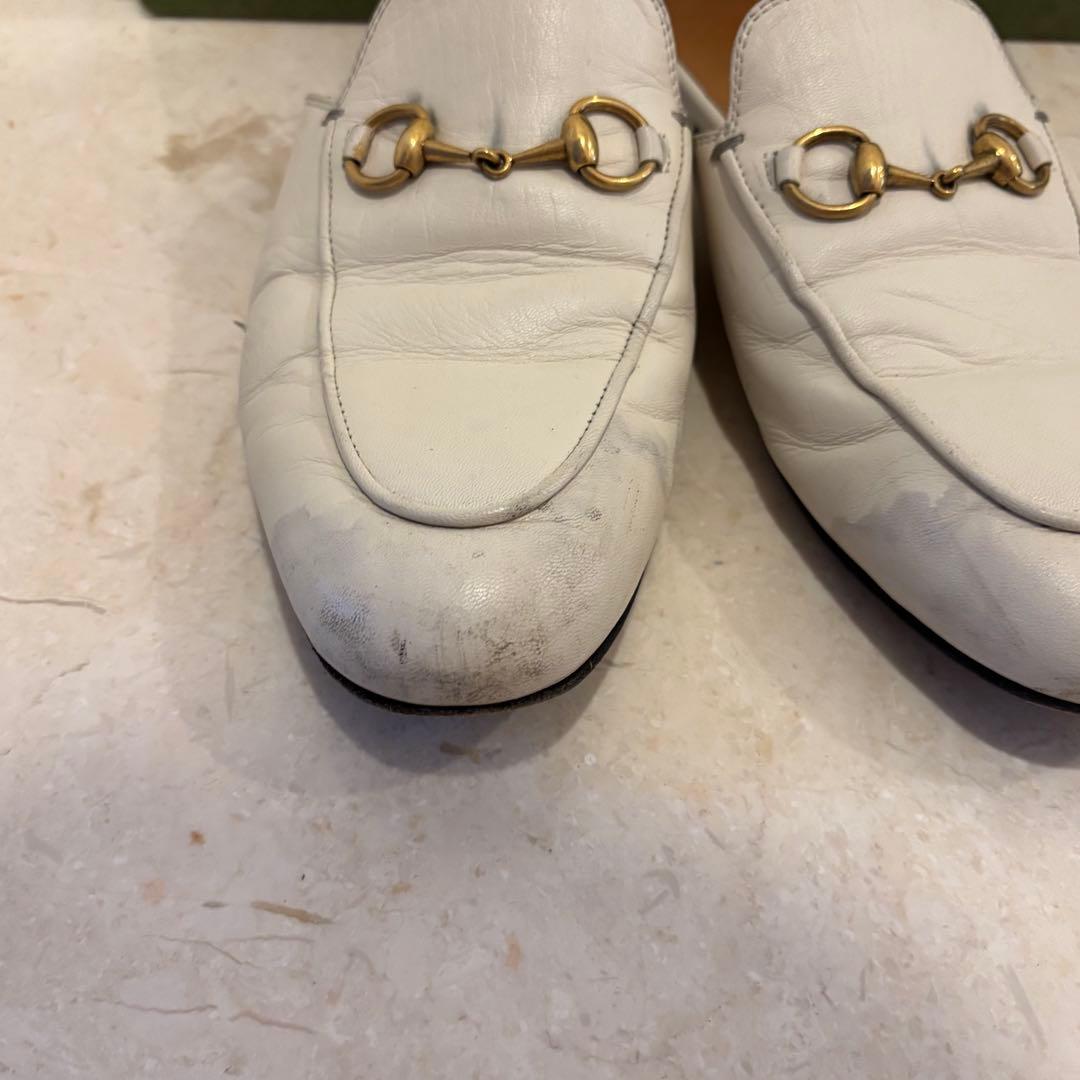 GUCCI レザースリッパ