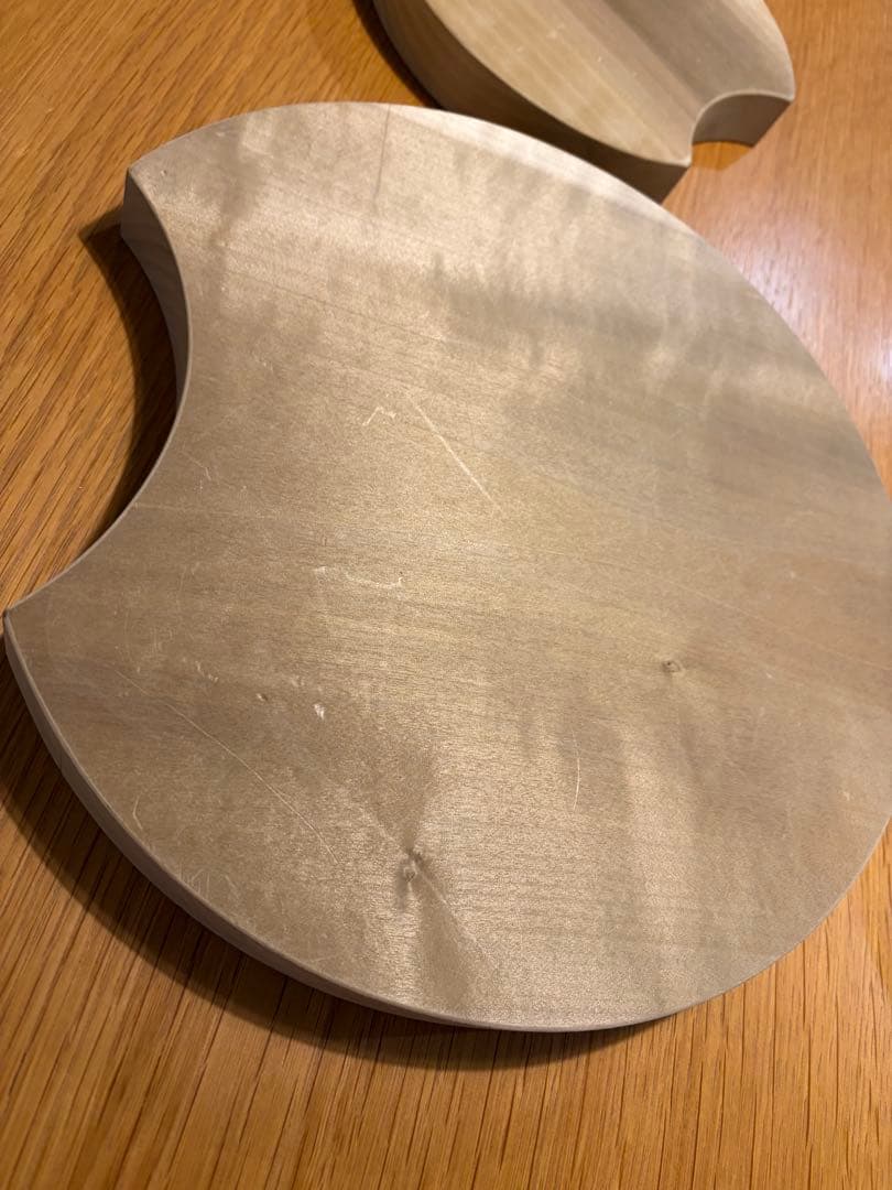 陶片木 まな板 大小セット ほお木 国産 朴木 キッチン ボード