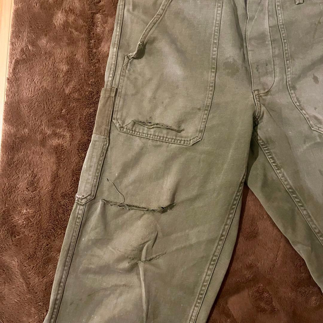 US ARMY M-43 フィールドトラウザーズ40s実物WWII OD米軍