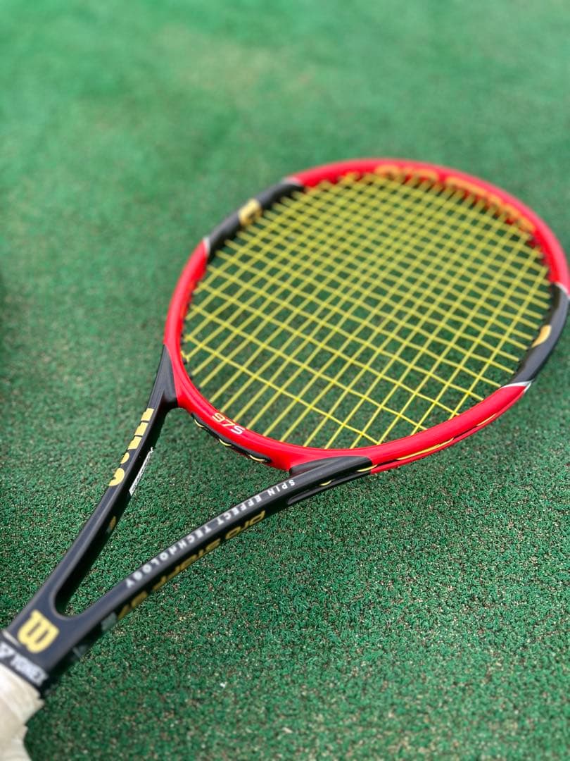 Wilson Prostaff 975 硬式テニスラケット 赤黒