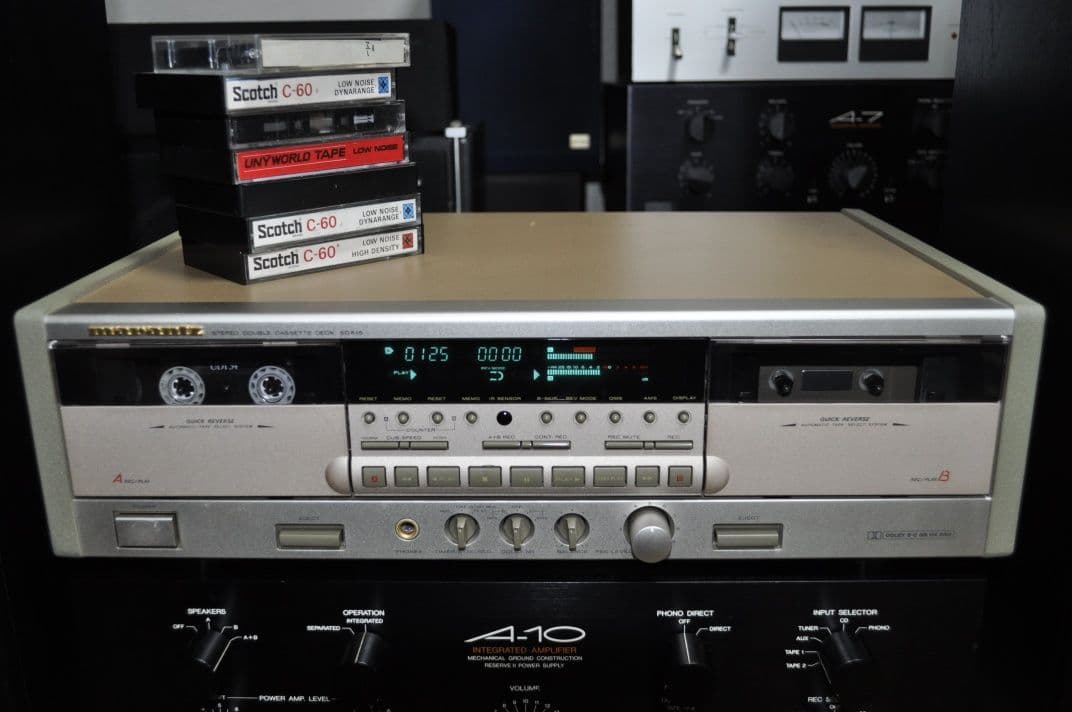 Marantz SD515 ダブルカセットデッキ動作品 お値下げ可