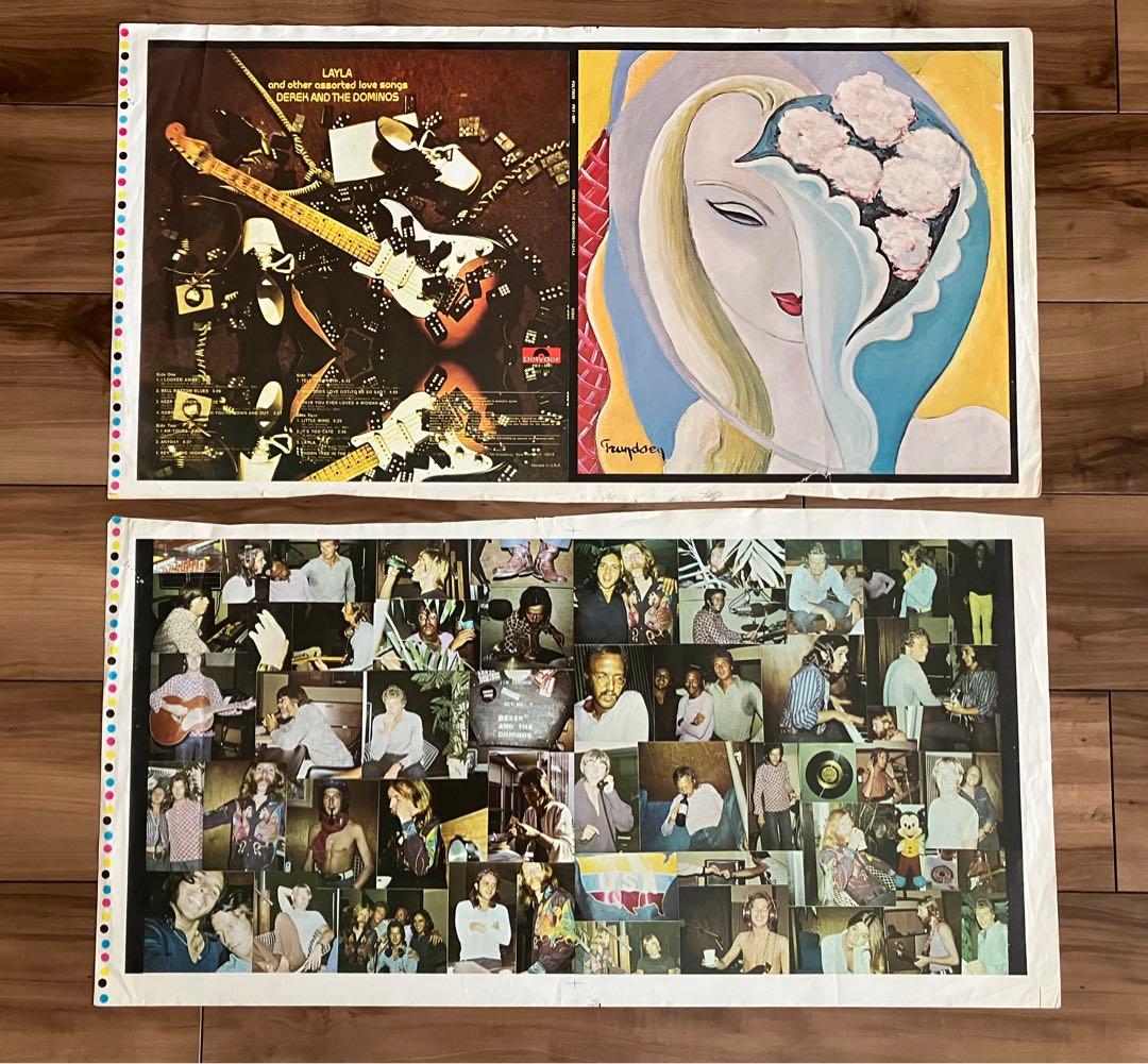 Derek and the Dominos Layla US色校正見本 2枚