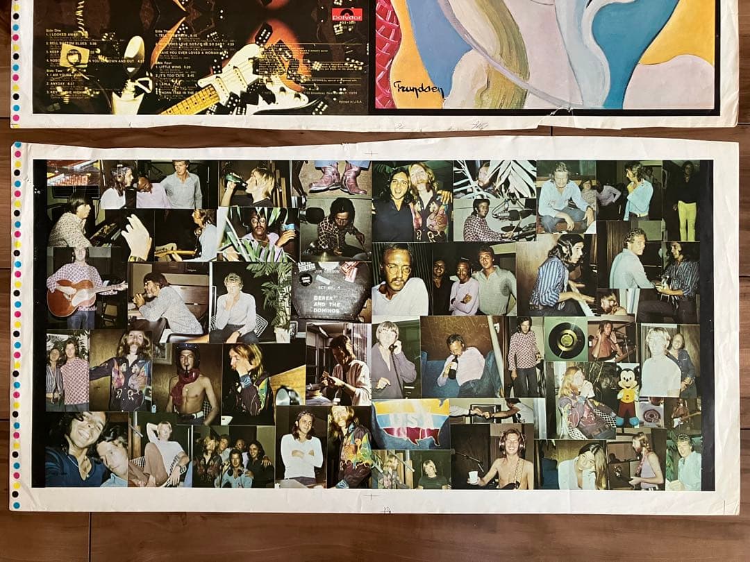 Derek and the Dominos Layla US色校正見本 2枚