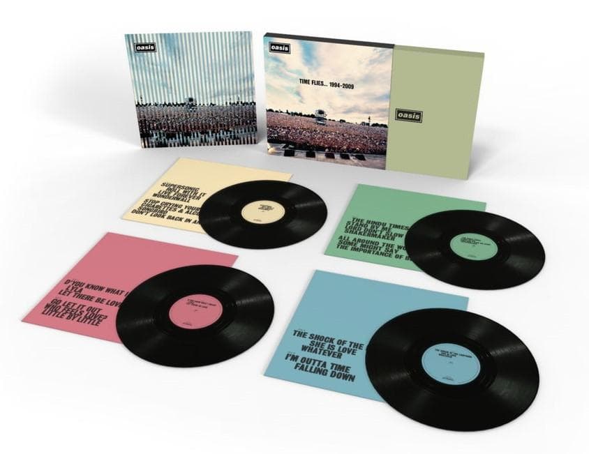 ★送料無料★OASIS★Time Flies… 1994 - 2009★黒盤