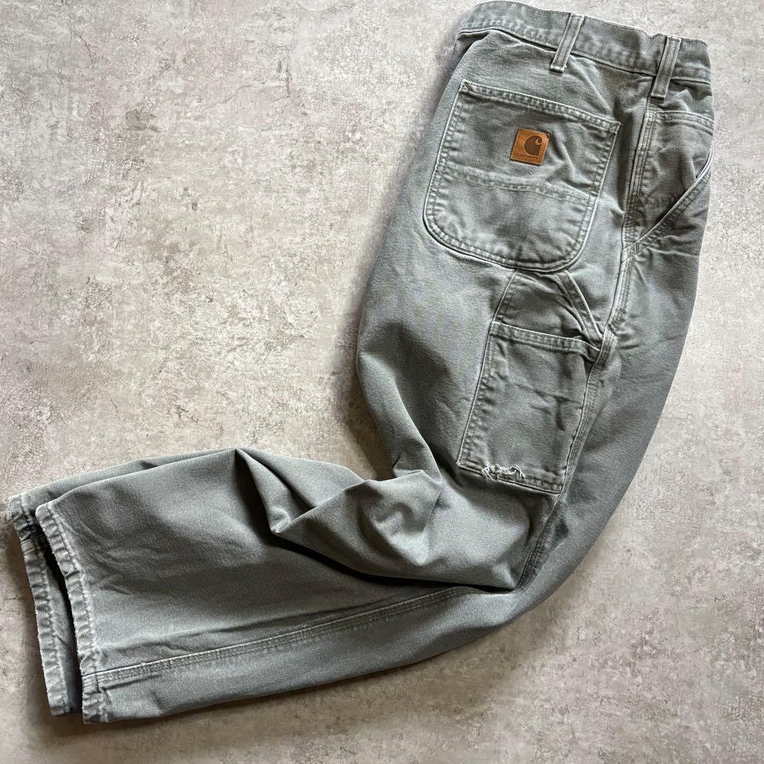 神サイズ carharttカーハート ダック地ペインターパンツ ￼MOS W34