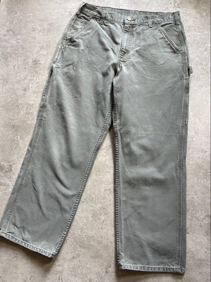 神サイズ carharttカーハート ダック地ペインターパンツ ￼MOS W34