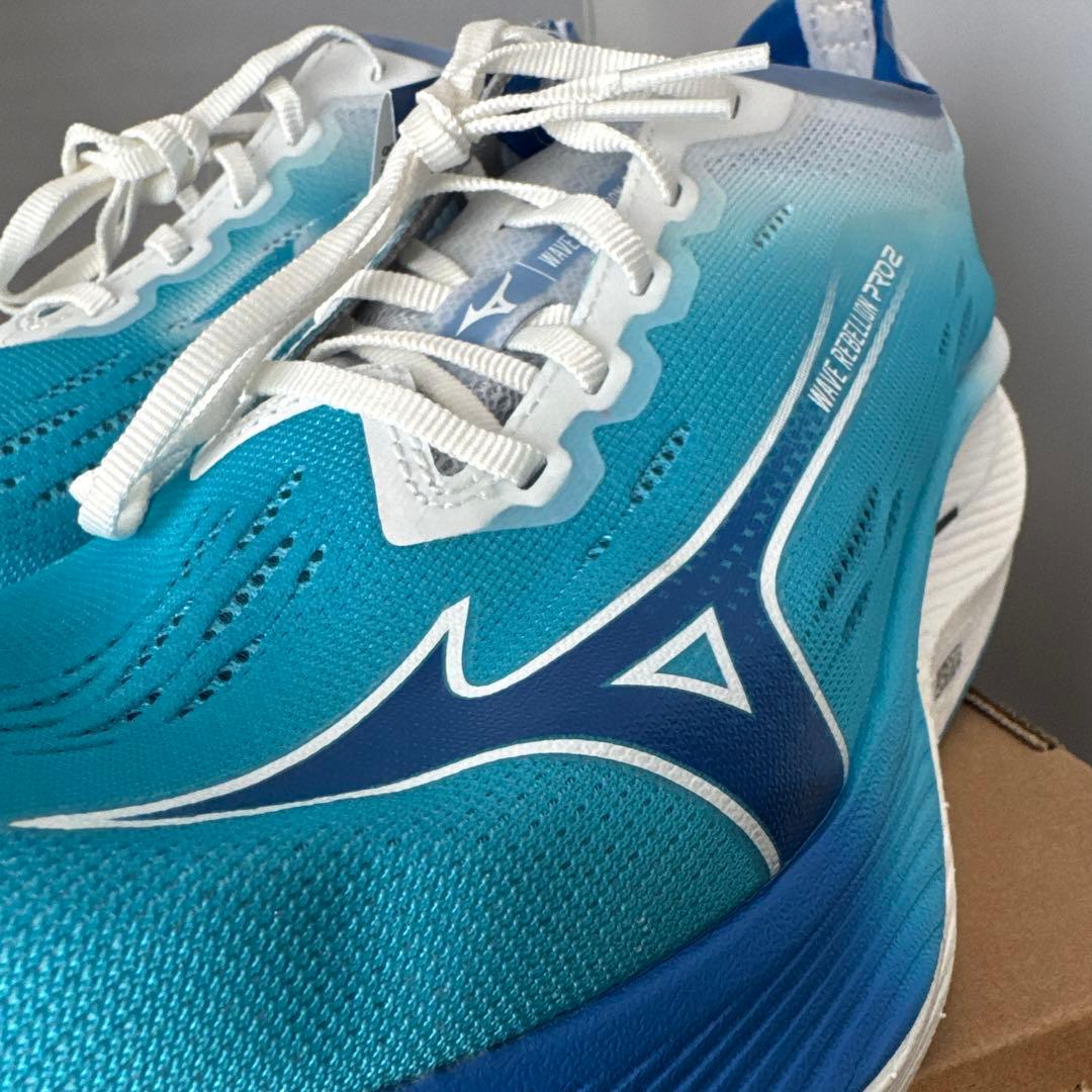 未使用【26.0cm】ミズノ ウェーブ リベリオン プロ2 （ブルー）