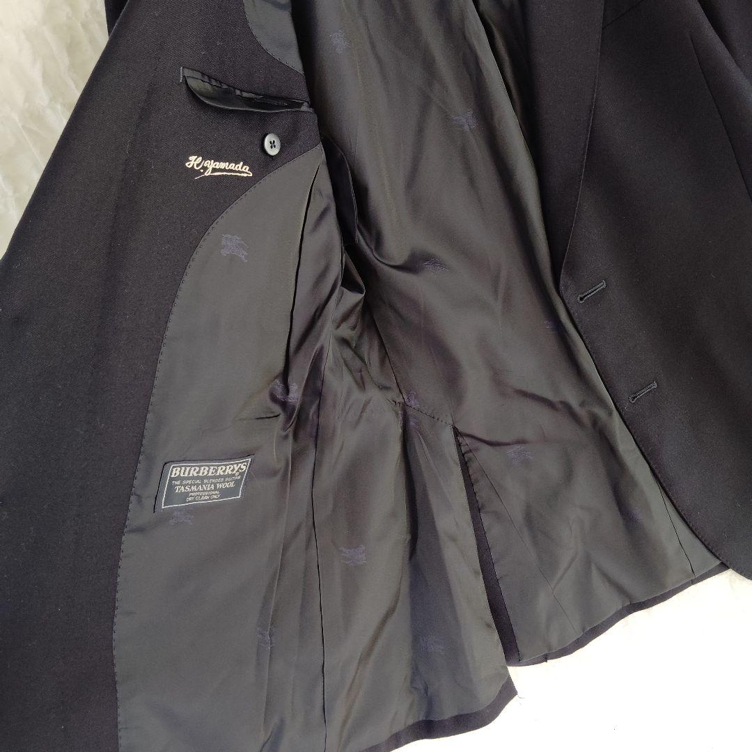 バーバリーズ タスマニアウール 紺ブレ スーツ テーラードジャケット フォーマル