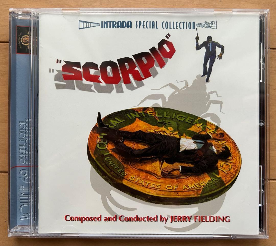 スコルピオ　オリジナル・サウンドトラック　CD　音楽ジェリー・フィールディング