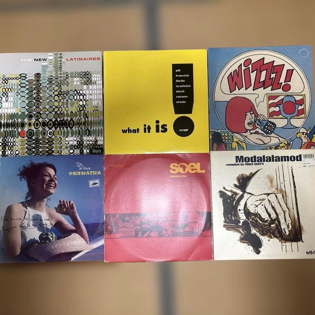 レコード78枚！レアグルーブ　ジャズ　ブラジル　ラウンジなど　レア物も！