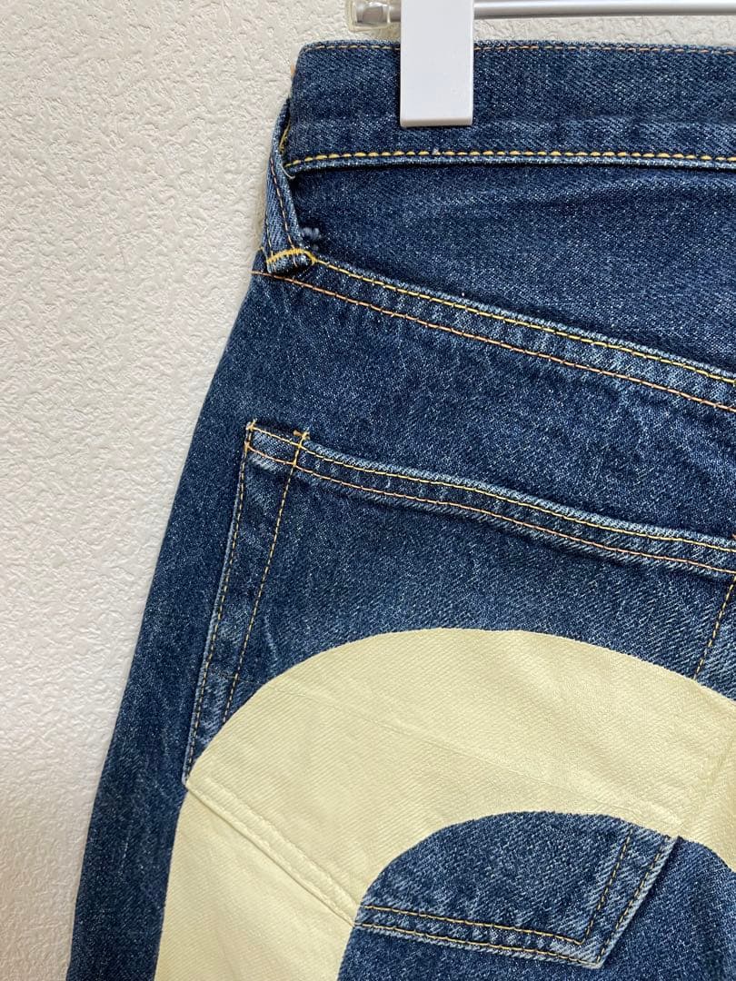 EVISU No.1 Lot.2000 W30×35 ホワイト大黒　日本製カモメ