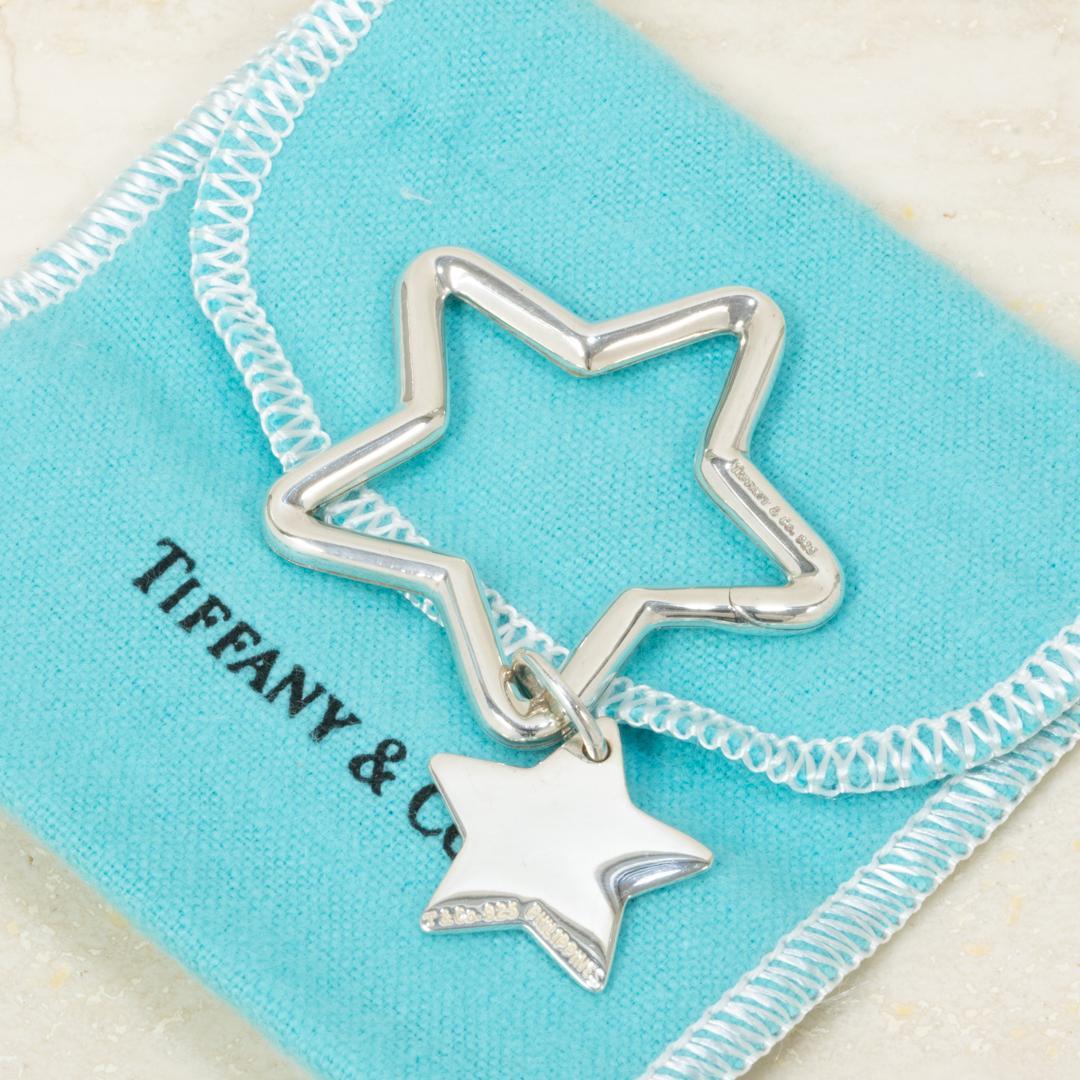 TIFFANY&Co. スター キーホルダー キーリング　Ag925