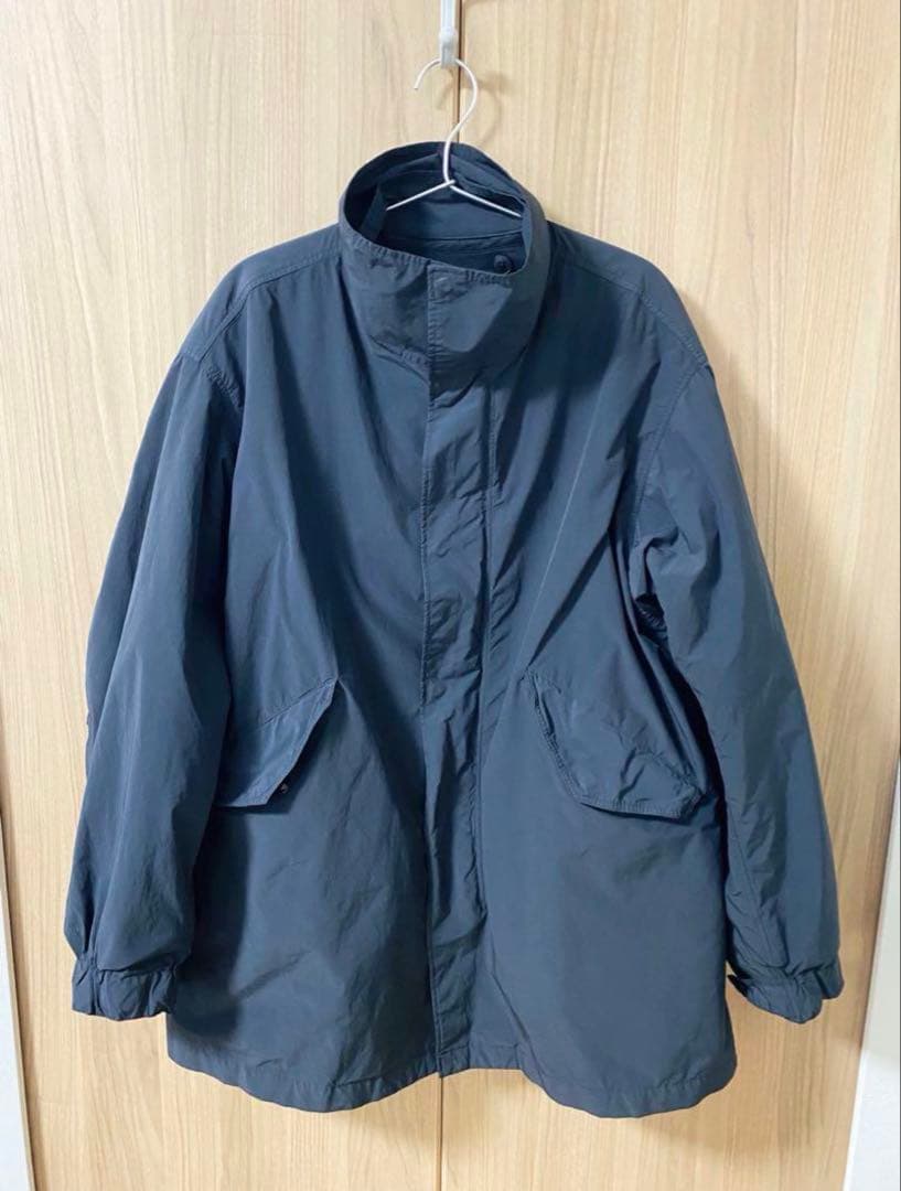 ATON エイトン AIR VENTILE SHORT MODS COAT 02