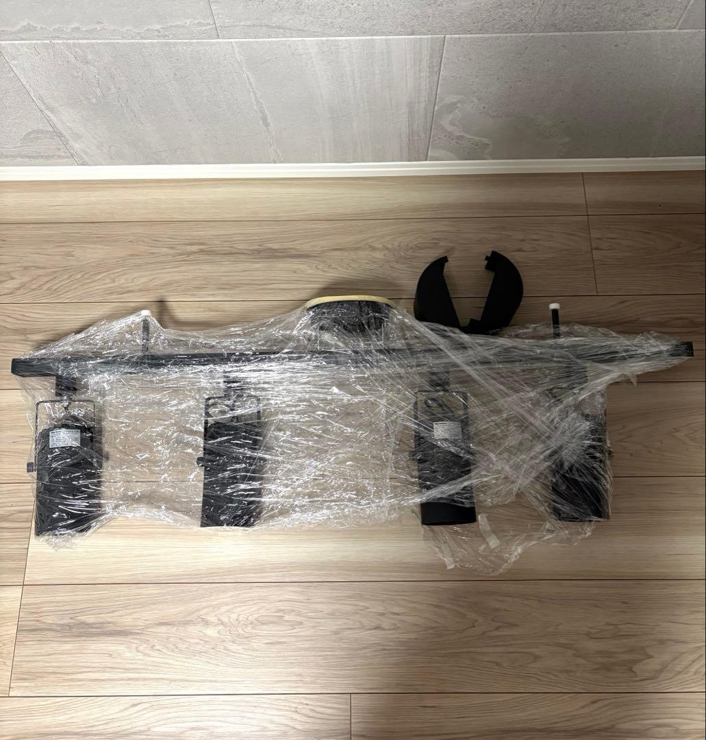 無印良品　システムライト本体&LEDスポットライト4個　LEDライト(暖色) 黒