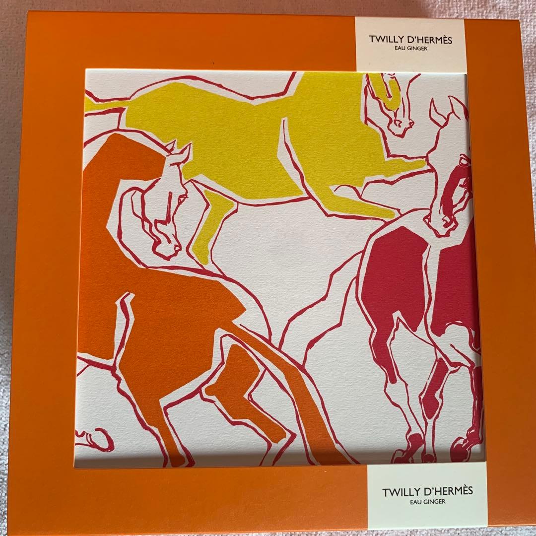 【新品】エルメス HERMES ツイリー オー ジンジャー ギフトセット