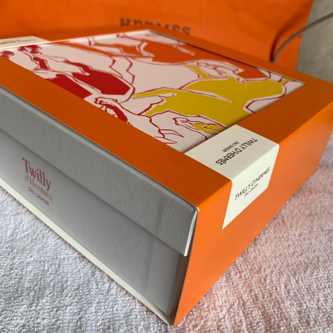 【新品】エルメス HERMES ツイリー オー ジンジャー ギフトセット