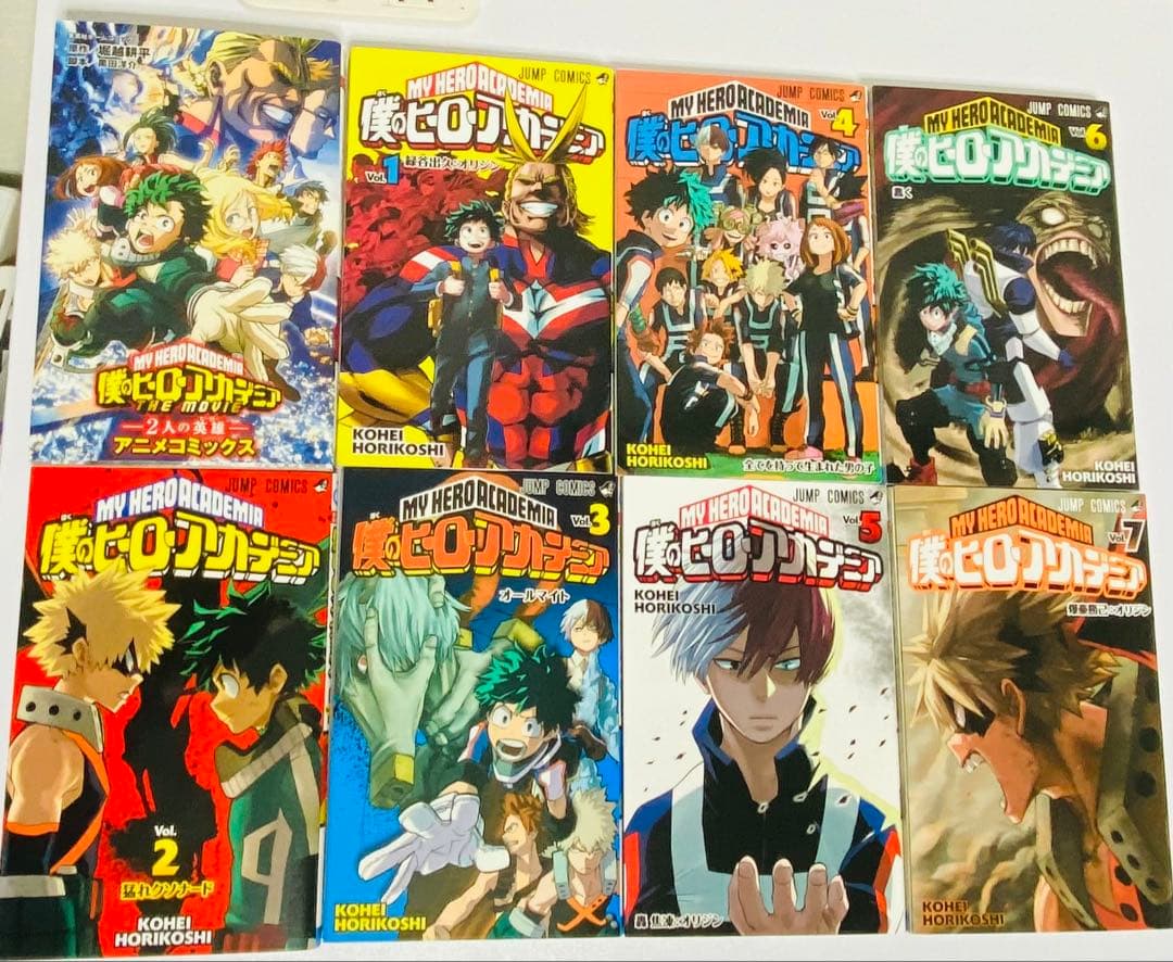 【全42巻】僕のヒーローアカデミア 1〜42巻 全巻＋映画2人の英雄/即発送