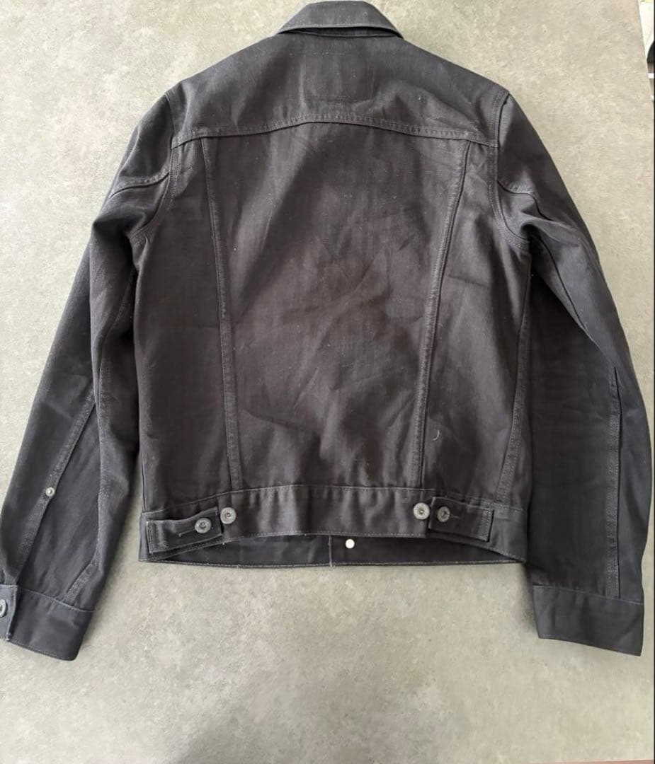 Levi's ブラック　デニムジャケット&パンツ