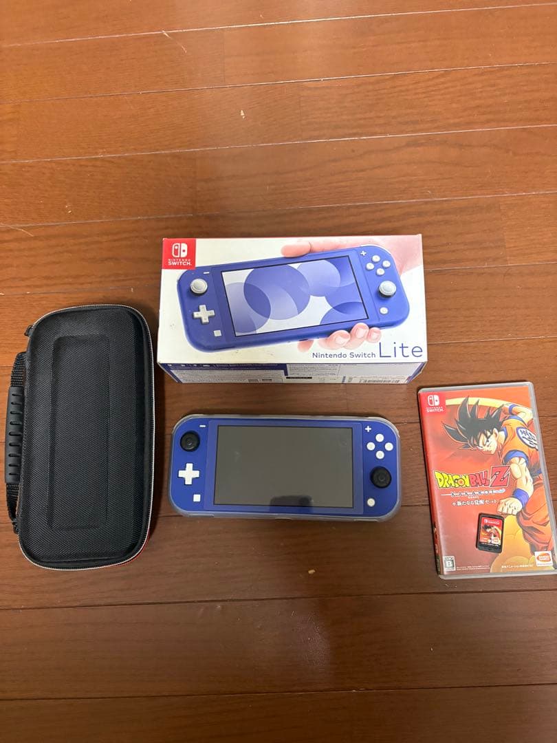Nintendo Switch Lite ブルー ケース付き