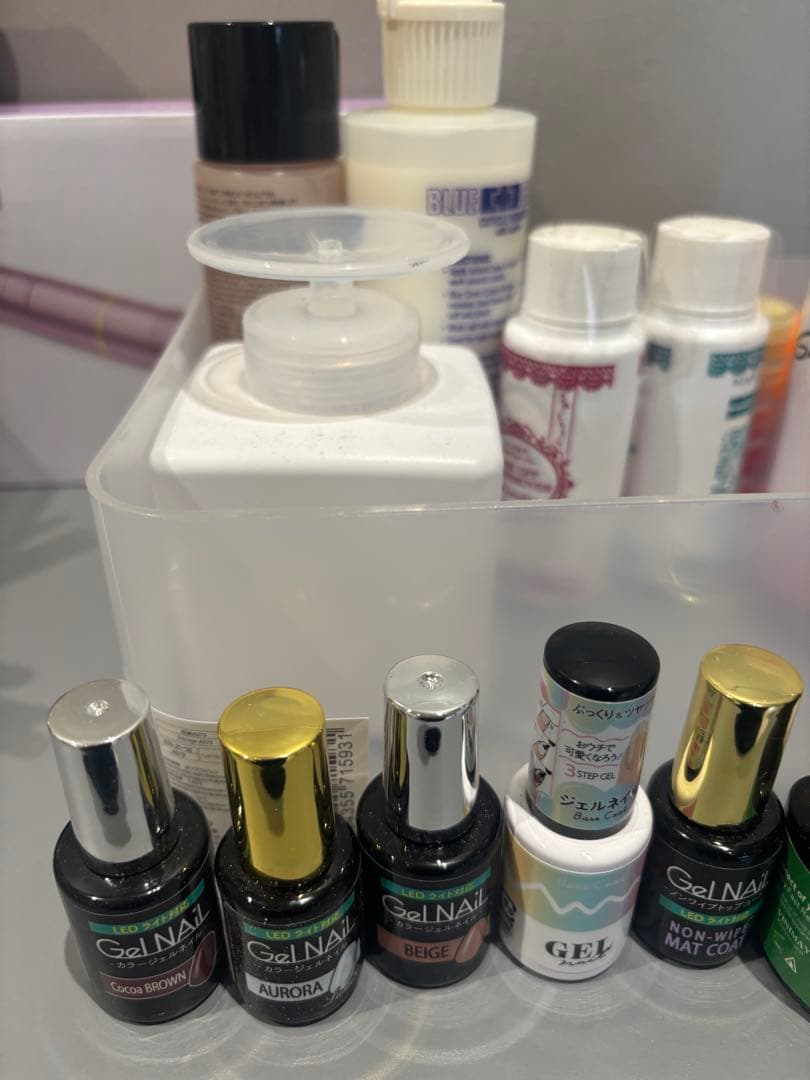 ジェルネイル★GelNail★ネイルアート用品セット