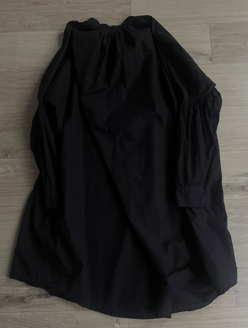 専用 希少 ケイシーケイシー 袖切替ノーカラーワンピース ゆったり