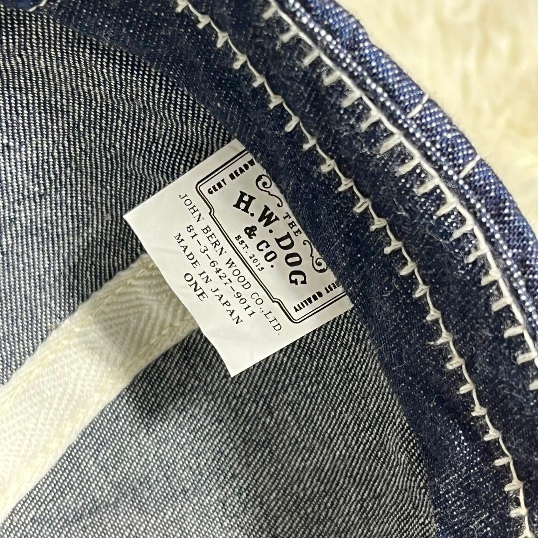 専用！THE H.W.DOG&COデニム　トラッカーキャップ